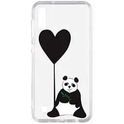 Чохол-накладка Toto Acrylic+TPU Print Case Samsung Galaxy A10 #53 Panda B Transparent