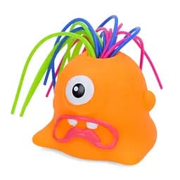Детская игрушка-антистресс Монстрик FG231109065Q(Orange) звук и свет, 5 см