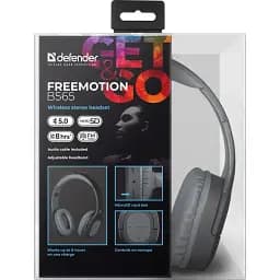 Гарнітура Defender FreeMotion B565 Bluetooth+35 мм Black-Gray - мініатюра 7