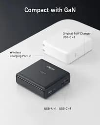Сетевое зарядне пристрій Anker Charging Base для Anker Prime 100W Black (7198080) - мініатюра 6