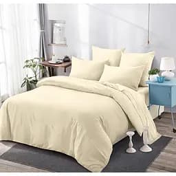 Комплект постельного белья Soho Lounge One Ivory Евро 200x230 см молочный (A130190)