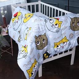 Підковдра MirSon 18-0007 Cool Cat бязь 220х240 см (2200010262391)