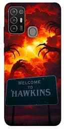 Чохол Demsky Welcome to hawkins для ZTE Blade A52