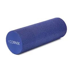 Масажний ролик Cornix EVA+ 45 x 15 см (валик, ролер) XR-0304 Navy Blue - мініатюра 2