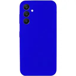 Чохол Ummi Lakshmi Silicone Cover Full Camera (AA) для Samsung Galaxy S25 Синій / Iris