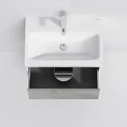 Тумба підвісна AM.P GEM S 60 см з умивальником (M91-FHX0602-WC0602BF38) - мініатюра 5