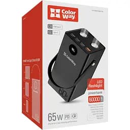 Повербанк ColorWay Powerful 60000 mAh Black (CW-PB600LPA5BK-PDD) - мініатюра 2