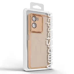 Защитный чехол для Motorola G06 4G/G06 Power 4G, Shade, золотой, TPU+PC, матовый, защита всего корпуса, панель-накладка, противоударный, с высокими бортами, амортизирует удары при падениях, ArmorStandart (ARM89069) - мініатюра 3
