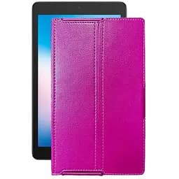 Чохол StatusCASE з екошкіри для планшету Alcatel 3T 8 2020 Рожевий