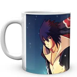 Кружка GeekLand Наруто Naruto Саске Накидка развивается NA.02.318 330 мл белая