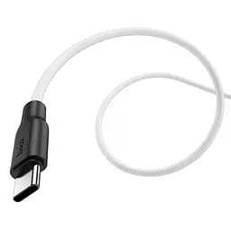 Кабель Hoco X21 Plus Silicone for Type-C 3A/1 м черный, белый