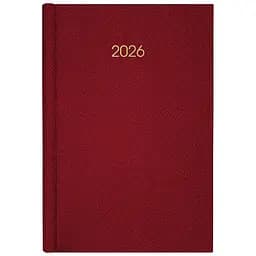 Щоденник 2026 Classic Style бордовий 145 x 210 мм (8840-26-3-A)