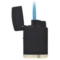 Зажигалка Prof Capsule Turbo Black Matte