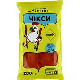 Чипси курячі Premia Чікси Теріякі 200 г