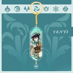 Брелок Genshin Impact Venti акриловий (AK B GI V 01)