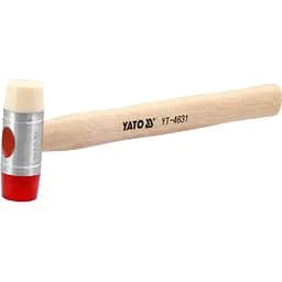 Молоток бляхарський Yato Ø= 28 мм, m=264 г [6/36] (YT-4631)