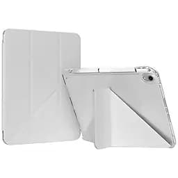 Обкладинка BeCover Ultra Slim Origami Transparent з кріпленням Apple iPad Mini 6 2021 Gray (712931)