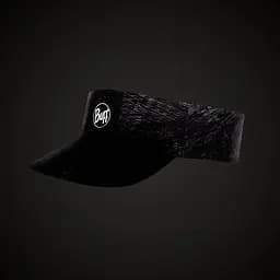 Козирок Buff PACK RUN VISOR rush graphite Чорний-Синій - мініатюра 3