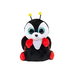 Мягкая игрушка Lumo Stars Божья коровка Leppis 15 см, красный с черным (55360)