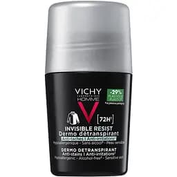 Дезодорант-антиперспірант Vichy Homme Invisible Resist кульковий 72 години захисту 50 мл