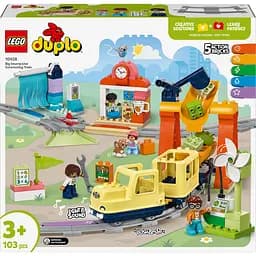 Конструктор LEGO DUPLO Town Великий інтерактивний громадський потяг 103 деталі (10428)