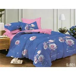 Комплект постільної білизни TAG Tekstil з компаньйоном Євро 000211111 (S501)