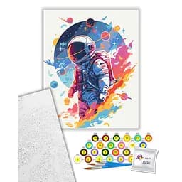 Картина за номерами "Космічний дослідник" Art Craft 16511-AC 40х50 см - мініатюра 2