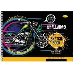 Скетчбук Апельсин Challange A4 24 аркуші (СБЧ-А4-24-2)