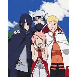 Картина по номерам Команда 7 40х50 см 10223-AC