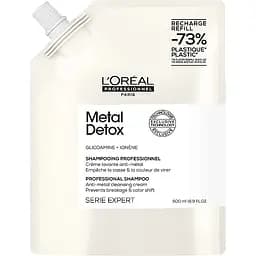 Шампунь L'Oreal Professionnel Serie Expert Metal Detox Anti-metal для зменшення ламкості та небажаної зміни кольору очищувальний 500 мл