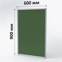 Крейдяна дошка ТСО зелена 900х600 мм (вертикальна)