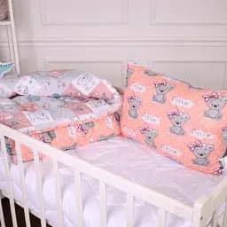 Набір антиалергенний MirSon зима Kids Time 20-0028 Little girl Teddy 140x205 см бавовна: ковдра з подушкою (2200009664229)