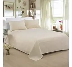 Простыня Ярослав Yaroslav бязь, 215х180 см (38755_02 бежевый)