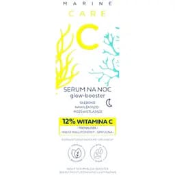 Сироватка-бустер Bielenda C Marine Care сяйво для обличчя нічна 30 мл - мініатюра 3