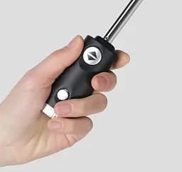 Парасоля складна автоматична з ліхтариком Xiaomi Zuodu Black (ZD002-LED) - мініатюра 5