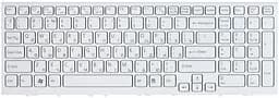 Клавіатура для ноутбука Sony Vaio (VPC-EH, VPCEH) White, (White Frame)