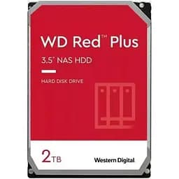 Накопичувач HDD SATA WD 2.0TB Red Plus 5400rpm 64MB (WD20EFPX)