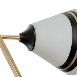 Люстра стельова Brille в коридор E27 60W BK (LK-701S/2) - мініатюра 6