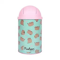 Настольный мусорный контейнер Yes Pusheen металлический 10х18 см (708571)