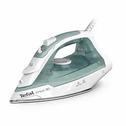 Tefal Праска Virtuo 30, 2000Вт, 240мл, паровий удар -120гр, постійна пара - 27гр, керам. підошва, біло-зелений