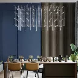 Люстра у формі паралелепіпеда у 3-х розмірах Line.F Довжина 75 см