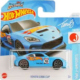 Базова машинка Hot Wheels HW J-Imports Toyota GR86 Cup блакитна (5785)   