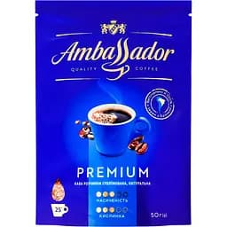 Кава розчинна Ambassador Premium 50 г (894365)