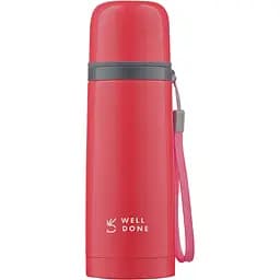 Термос Well Done красный 350 мл (WD-7153R)