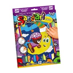 Набор для творчества "SandArt" SA-02-01…10 фреска з піску Месяц