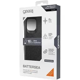Оригінальний протиударний чохол Gear4 Battersea D3O для iPhone 12 Pro (6.1") Black (702006046) - мініатюра 4