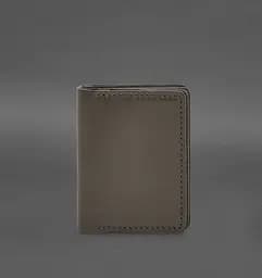 Кожаная обложка для водительского удостоверения, ID и пластиковых карт 2.1 темно-бежевый