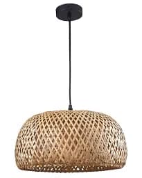 Люстра в стиле бохо, подвесной светильник Goldlux 329110 Korfu E27 1x20W IP20 Бежевый