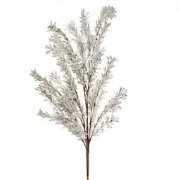 Гілка декоративна Yes! Fun Дрібні листочки засніжена 84 см (974811)