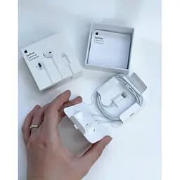 Навушники IPhone 8 11 EarPods З Конектором Lightning (MNHF2ZM/A) - мініатюра 2